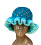 Blue Ombré Granny Stitch Hat